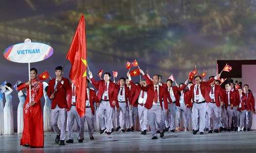 Đội tuyển nữ Việt Nam giành Huy chương Vàng tại SEA Games 31. Ảnh: Hải Nguyễn