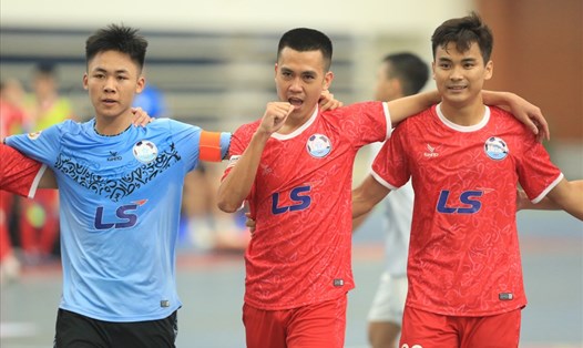 Tân binh Hà Nội tiếp tục gây bất ngờ ở giải futsal vô địch quốc gia 2023. Ảnh: VFF