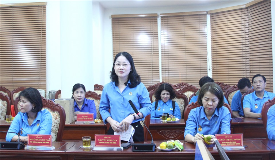 Chia sẻ kinh nghiệm giữa Liên đoàn Lao động Thành phố Hà Nội và Bình Dương