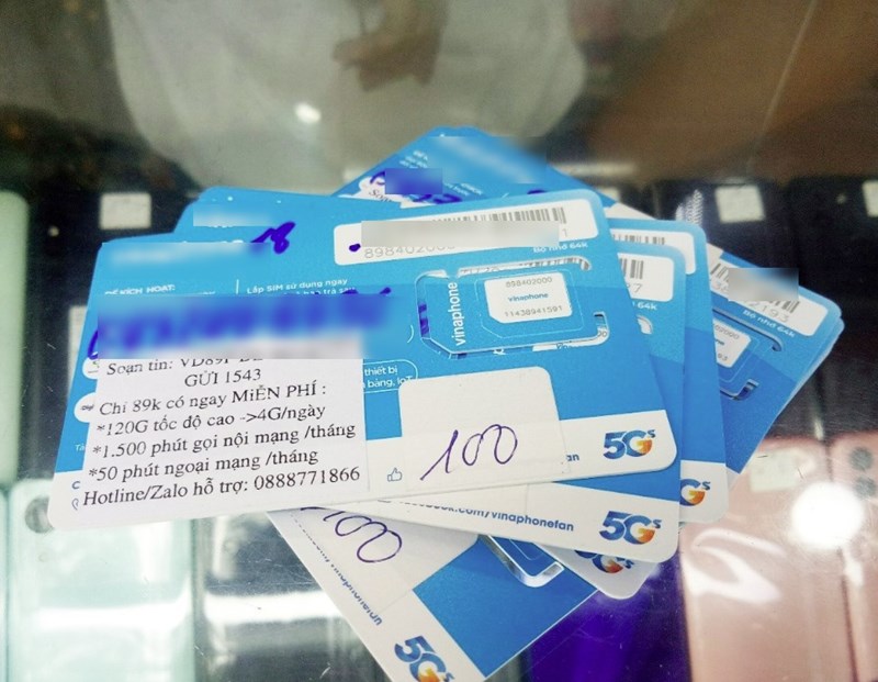 Các cuộc gọi lừa đảo và vấn đề dẹp nạn sim rác