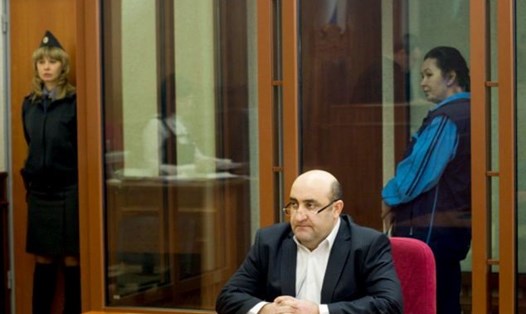 Irina Gaidamachuk tại phiên tòa xét xử. Ảnh: Ủy ban Điều tra Vùng Sverdlovsk