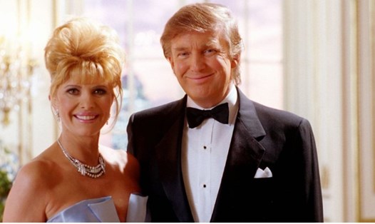Bà Ivana Trump và ông Donald Trump kết hôn từ năm 1977 đến năm 1992. Ảnh: Twitter