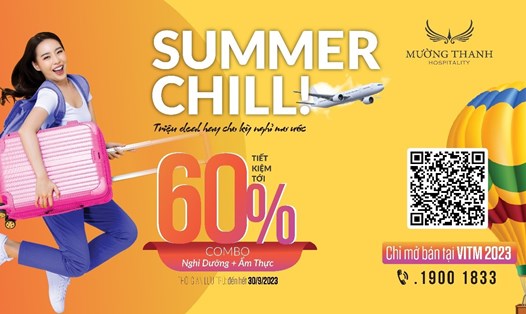 Chương trình ưu đãi khủng nhất năm tại Hội chợ Du lịch quốc tế VITM 2023. Ảnh: BTC