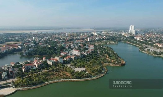 Dự án Hồ khu du lịch Văn Lang giai đoạn 2013-2015 mở rộng là một trong những dự án bị tỉnh Phú Thọ điểm tên. Ảnh: Tô Công.