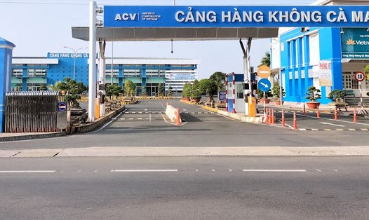 Cảng hàng không Cà Mau - nơi sẽ tiếp nhận hành khách bay thẳng từ Cà Mau đi Hà Nội và ngược lại. Ảnh: Nhật Hồ