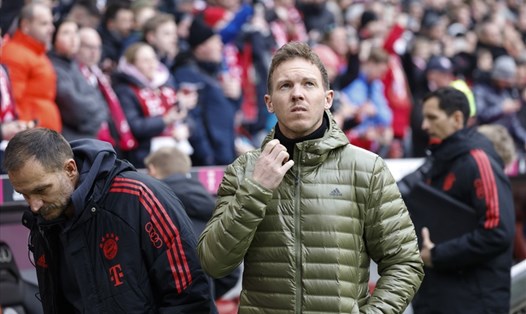 Nagelsmann bị Bayern Munich sa thải đầy bất ngờ.  Ảnh: AFP