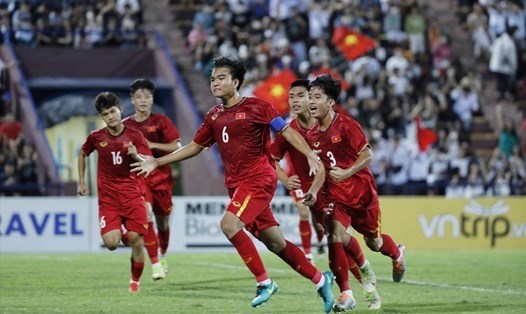 U17 Việt Nam gây ấn tượng ở vòng loại giải U17 Châu Á 2023. Ảnh: AFC
