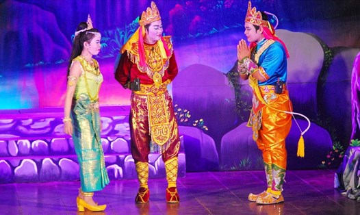 Liên hoan Nghệ thuật Sân khấu Dù kê Khmer Nam Bộ chính thức trở lại vào đầu tháng 4. Ảnh: Thạch Pích