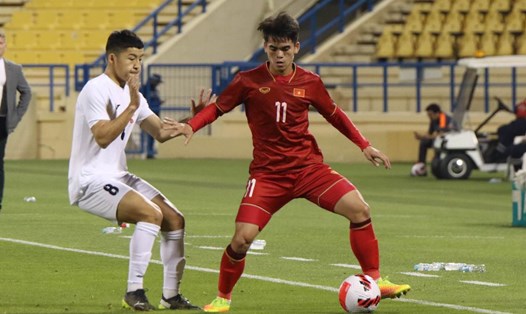 U23 Việt Nam có sự tiến bộ nhất định qua từng trận đấu tại Doha Cup 2023. Ảnh: VFF