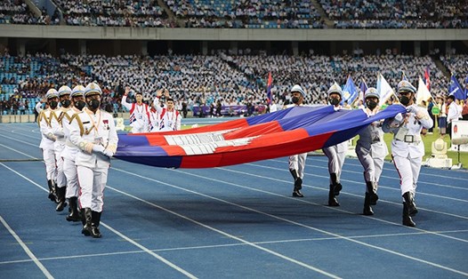 Người dân Campuchia sẽ được miễn phí vé vào cửa xem SEA Games 32. Ảnh: Khmer Times
