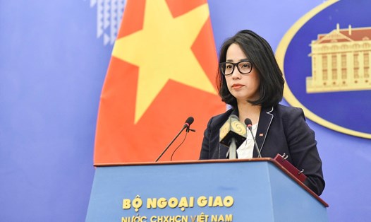 Phó Phát ngôn Bộ Ngoại giao Việt Nam Phạm Thu Hằng. Ảnh: Bộ Ngoại giao