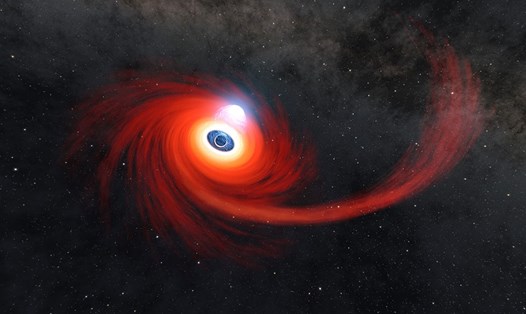 Siêu hố đen vừa được phát hiện có thể giải quyết các vấn đề thiên văn học nan giải. Ảnh: NASA