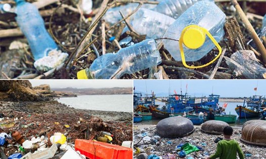 Rác thải nhựa là vấn nạn toàn cầu, Việt Nam cũng không ngoại lệ. Ảnh đồ họa: Hương Giang