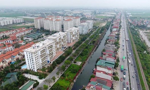 Huyện Gia Lâm được định hướng là đô thị cửa ngõ phía Đông Bắc của Hà Nội. Ảnh: Phạm Đông