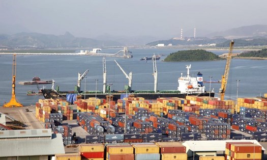 Quảng Ninh phấn đấu trở thành trung tâm logistics hàng đầu cả nước. Ảnh: Hồng Hạnh