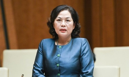 Thống đốc NHNN Nguyễn Thị Hồng. Nguồn: Quốc hội