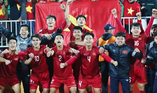 U20 Việt Nam thi đấu thăng hoa ở vòng chung kết U20 Châu Á 2023. Ảnh: Phan Hồng