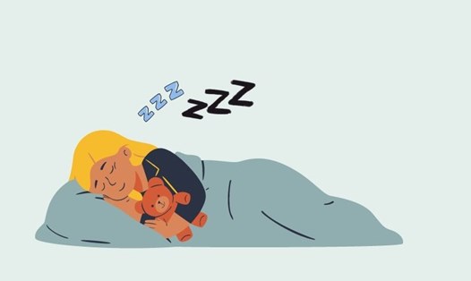 Cách để cha mẹ dạy trẻ ngủ một mình. Đồ họa: Thanh Ngọc