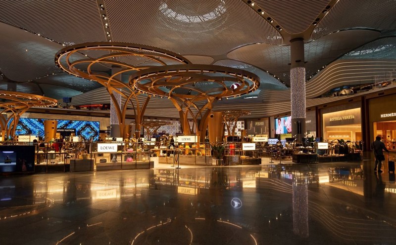 Sân bay Istanbul là một trong những sân bay tốt nhất thế giới. Ảnh: CNN Travel