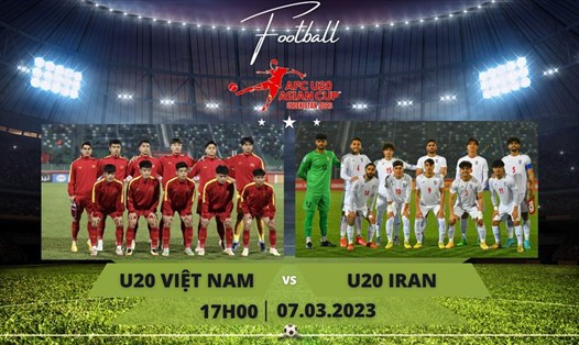 Trận quyết đấu giành ngôi đầu bảng B của U20 Việt Nam và U20 Iran. Đồ họa: Lê Vinh