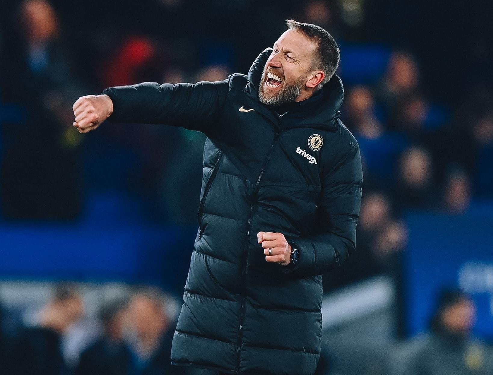 Potter giúp Chelsea lọt vào tứ kết Champions League.  Ảnh: Chelsea FC