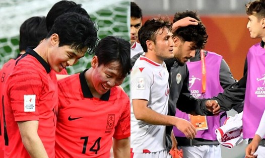 U20 Hàn Quốc sẽ đối đầu U20 Tajikistan ở lượt cuối báng C U20 Châu Á 2023. Ảnh: AFC