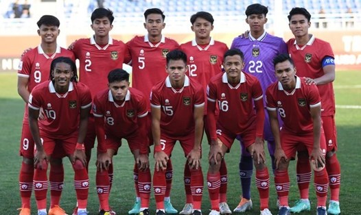 Sau khi U20 Việt Nam bị loại, U20 Indonesia là đội Đông Nam Á duy nhất dự FIFA U20 World Cup 2023. Ảnh: Antara