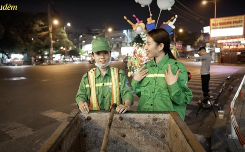 Hình ảnh giản dị của Thuỳ Tiên. Ảnh: Sen Vàng.