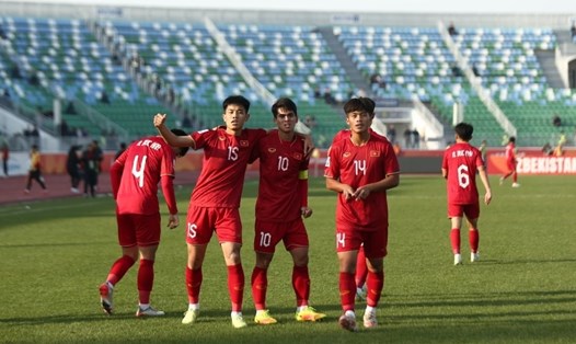 Lứa cầu thủ trẻ của bóng đá Việt Nam được đặt niềm tin vào những cống hiến lớn hơn, thành công hơn trong tương lai. Ảnh: VFF