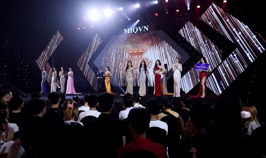 Phần công bố kết quả Miss International Queen Vietnam 2023. Ảnh: Nhà sản xuất.