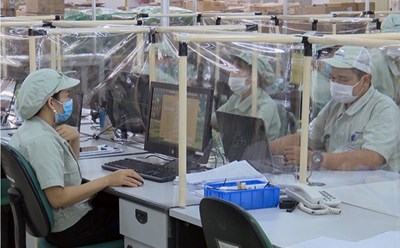 Hiệu quả thực hiện Quy chế dân chủ ở cơ sở trong doanh nghiệp. Ảnh LĐLĐ cung cấp