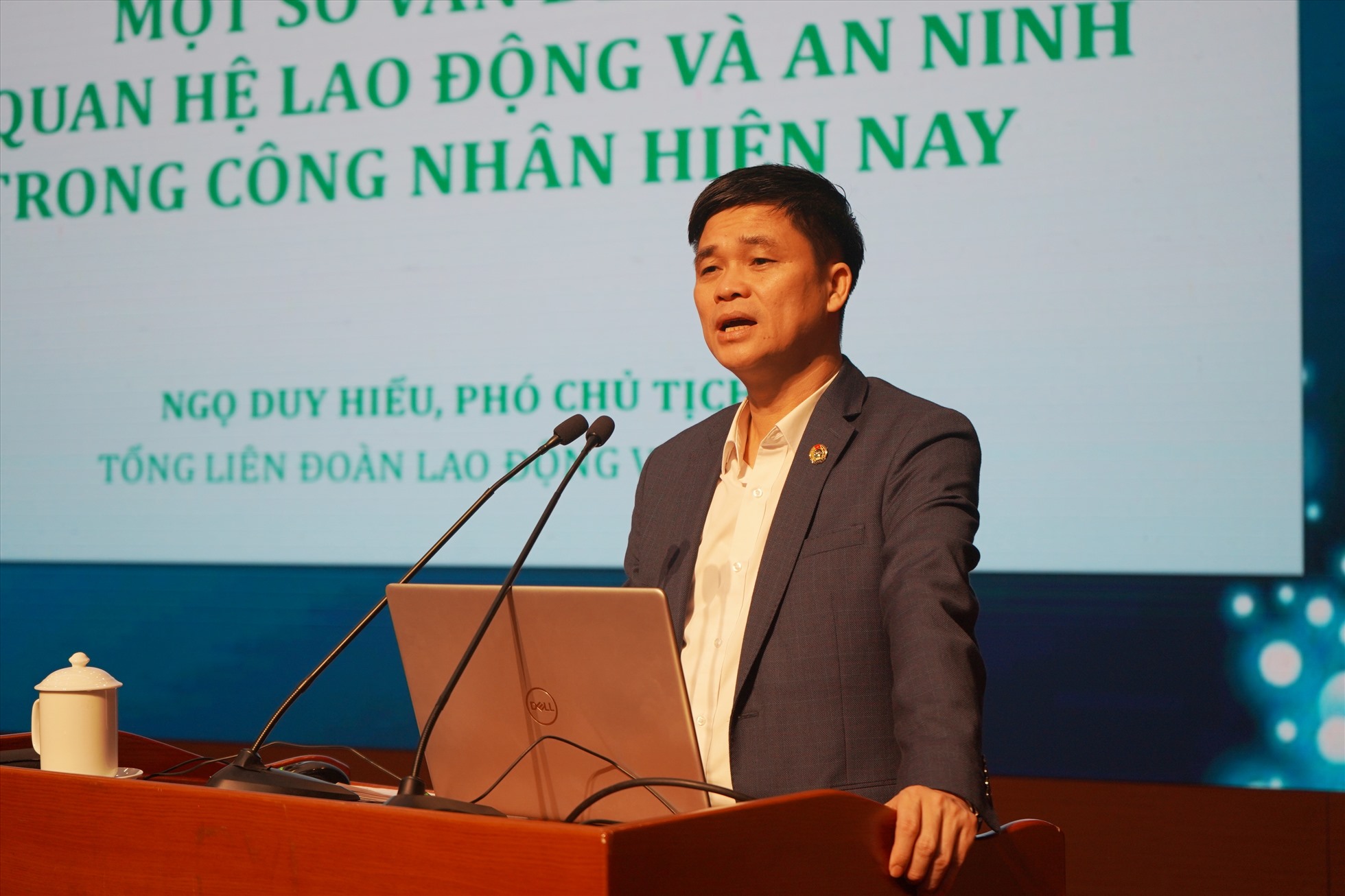 Công đoàn cần nhận diện toàn diện về các vấn đề quan hệ lao động, an ninh công nhân