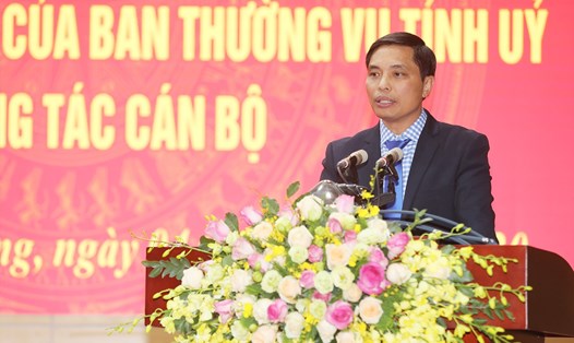 Tân Phó Chủ tịch UBND tỉnh Quảng Ninh Vũ Văn Diện. Ảnh: Báo Quảng Ninh