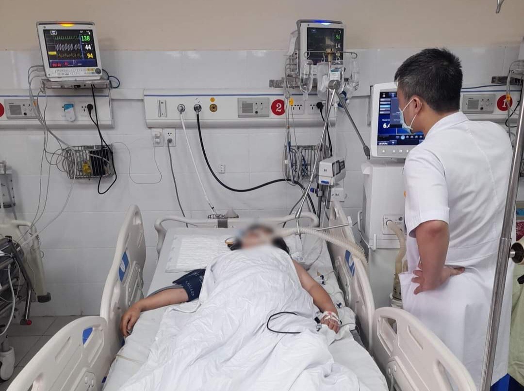 Bệnh nhân ngộ độc lá ngón được cứu sống. Ảnh: Bệnh viện đa khoa tỉnh Hòa Bình