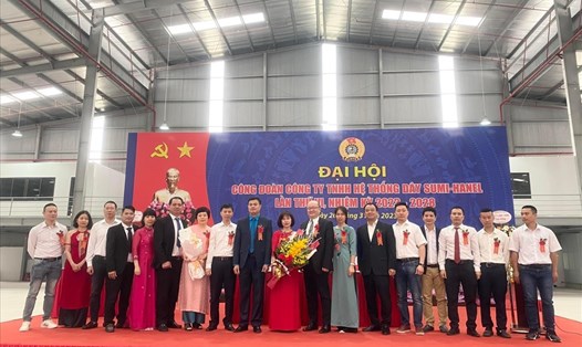 Công đoàn các Khu công nghiệp và chế xuất Hà Nội tích cực đẩy nhanh việc chỉ đạo, tổ chức thành công Đại hội Công đoàn cơ sở. Ảnh: CĐ KCN