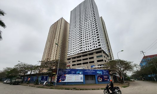 Tòa nhà A3 thuộc dự án THT New City. Ảnh: Cao Nguyên.