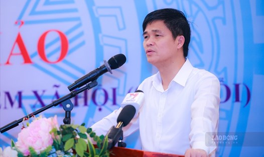 Phó Chủ tịch Tổng LĐLĐVN Ngọ Duy Hiểu. Ảnh: Hải Nguyễn
