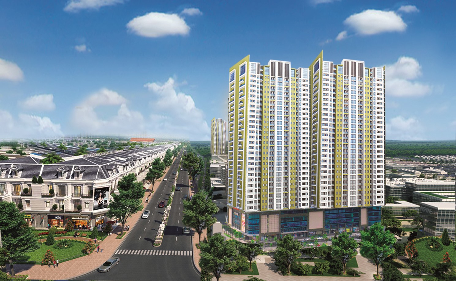 Khu đô thị Geleximco Lê Trọng Tấn. Nguồn: Geleximco