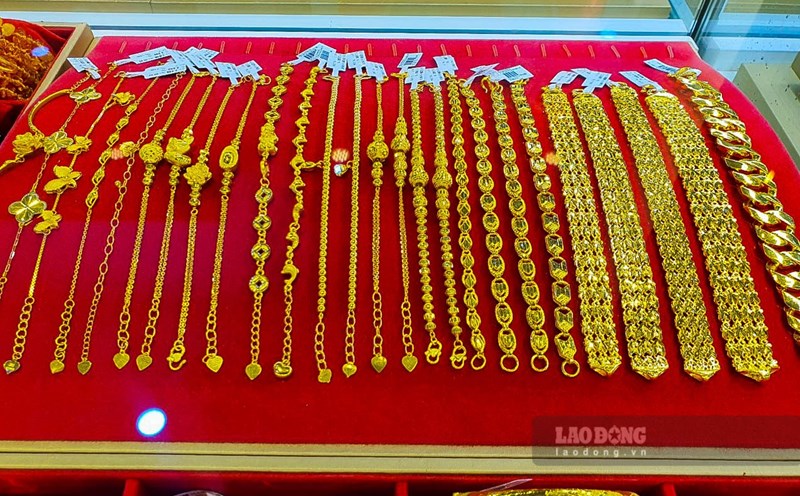 Cập nhật giá vàng hôm nay 11.4. Ảnh minh họa: Phan Anh