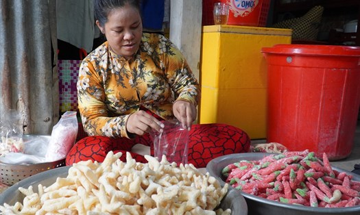Bánh gừng là món bánh truyền thống của người Khmer Nam bộ