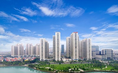 Khu đô thị Thành phố Giao lưu là một trong những dự án quy mô của Tập đoàn Geleximco. Nguồn: Geleximco