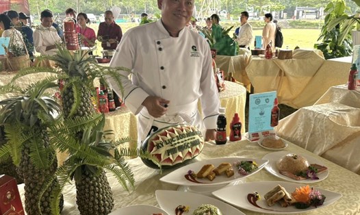 Các món ăn đặc sắc được chế biến từ Ghẹ Hàm Ninh. Ảnh: Phú Quốc