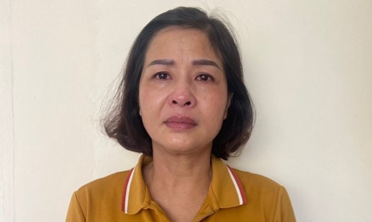 Cựu Giám đốc Sở Giáo dục và Đào tạo Thanh Hoá - Phạm Thị Hằng. Ảnh: Bộ Công an
