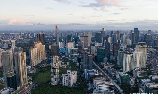Khung cảnh Jakarta, Indonesia. Ảnh: Xinhua