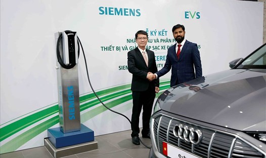 EVS, một start-up tiên phong trong lĩnh vực xe điện, đã được Tập đoàn Siemens lựa chọn làm đối tác tại thị trường Việt Nam. Ảnh: Phương Anh