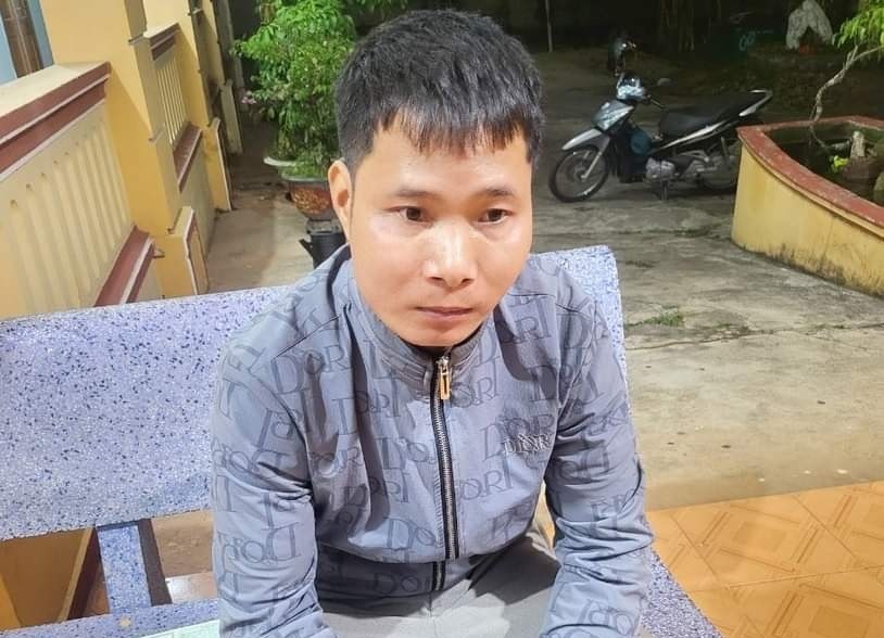 Đối tượng Tiếp lúc bị bắt giữ. Ảnh: Công an Gia Lai