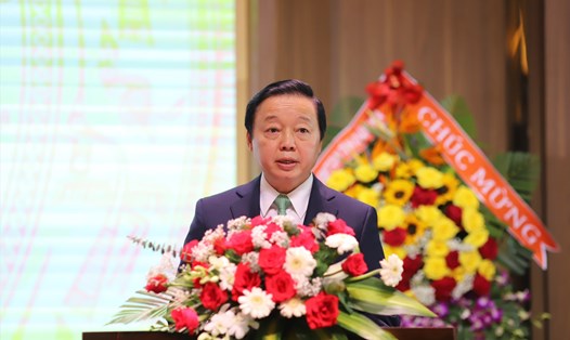 Phó Thủ tướng Trần Hồng Hà phát biểu tại hội nghị. Ảnh: Hữu Long