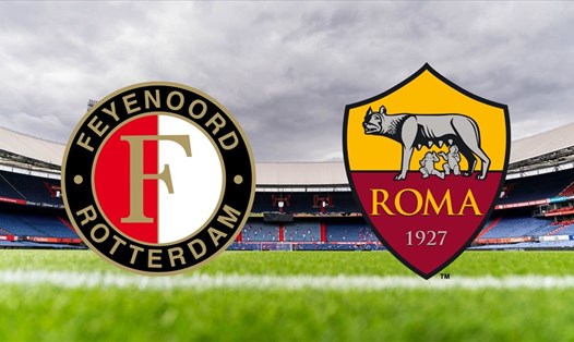 Feyenoord tiếp Roma trên sân nhà trong khuôn khổ tứ kết lượt đi Europa League.  Ảnh đồ họa: Văn An