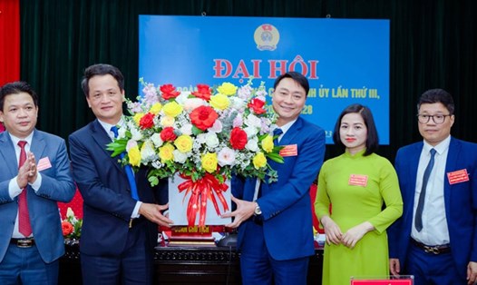 Ra mắt BCH Công đoàn Ban Nội chính tỉnh Hà Nam nhiệm kỳ 2023-2028. Ảnh: CĐVC Hà Nam