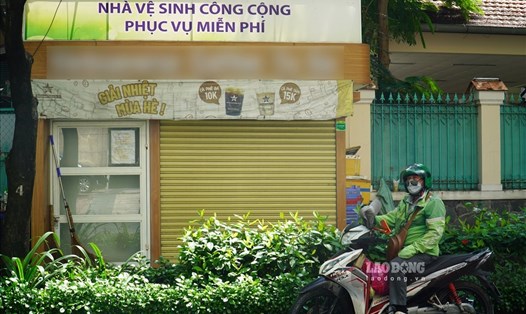 Một nhà vệ sinh công cộng tại Thành phố Hồ Chí Minh. Ảnh: Thanh Chân - Ngọc Lê